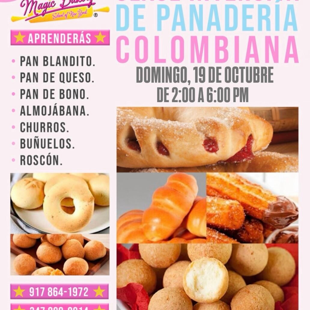 Clase Panadería Colombiana