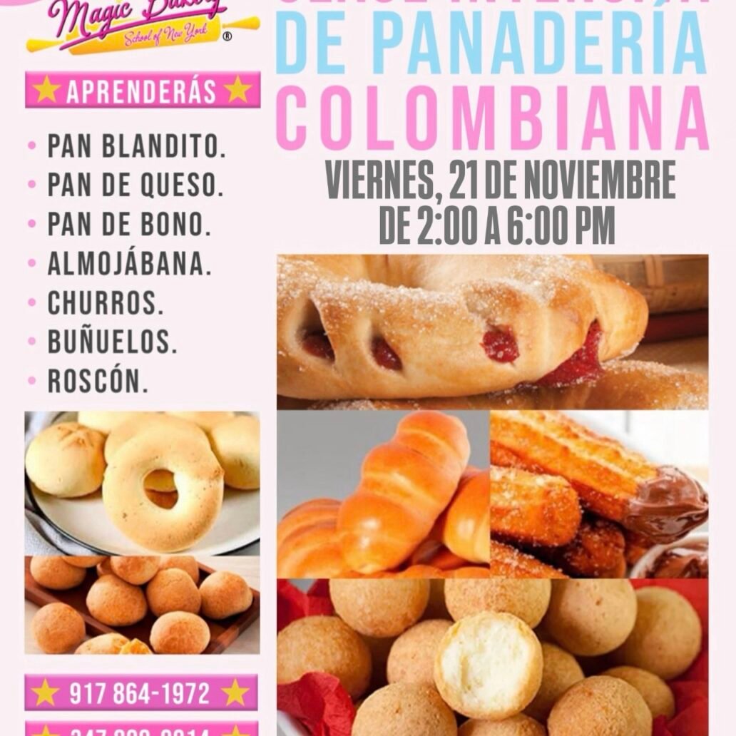 Clase Panadería Colombiana