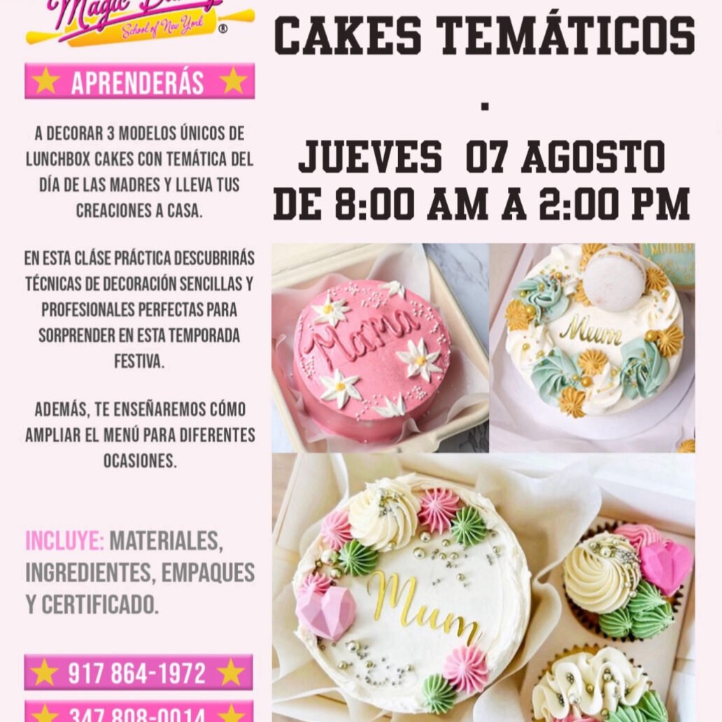 Clase Decoracion de Cake Tematica Lunchbox