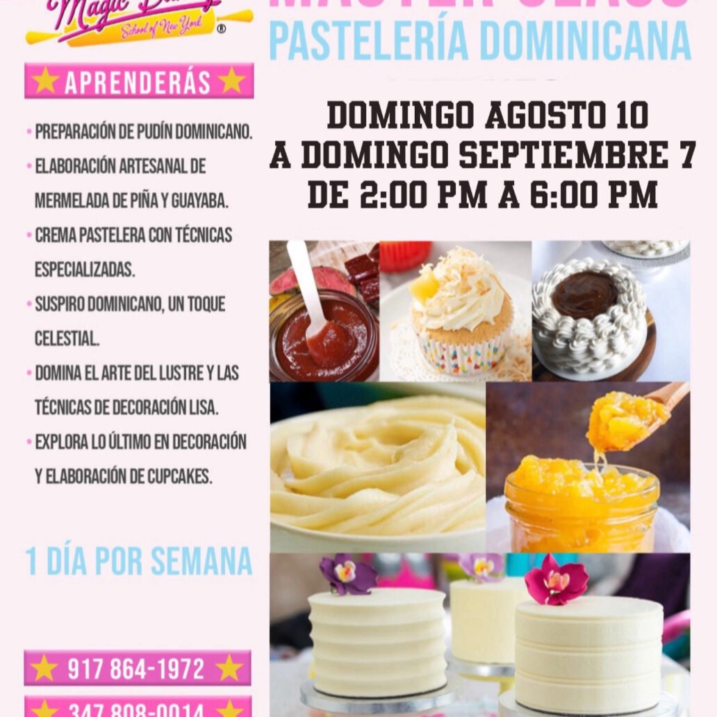 Master Class Pasteleria Dominicana