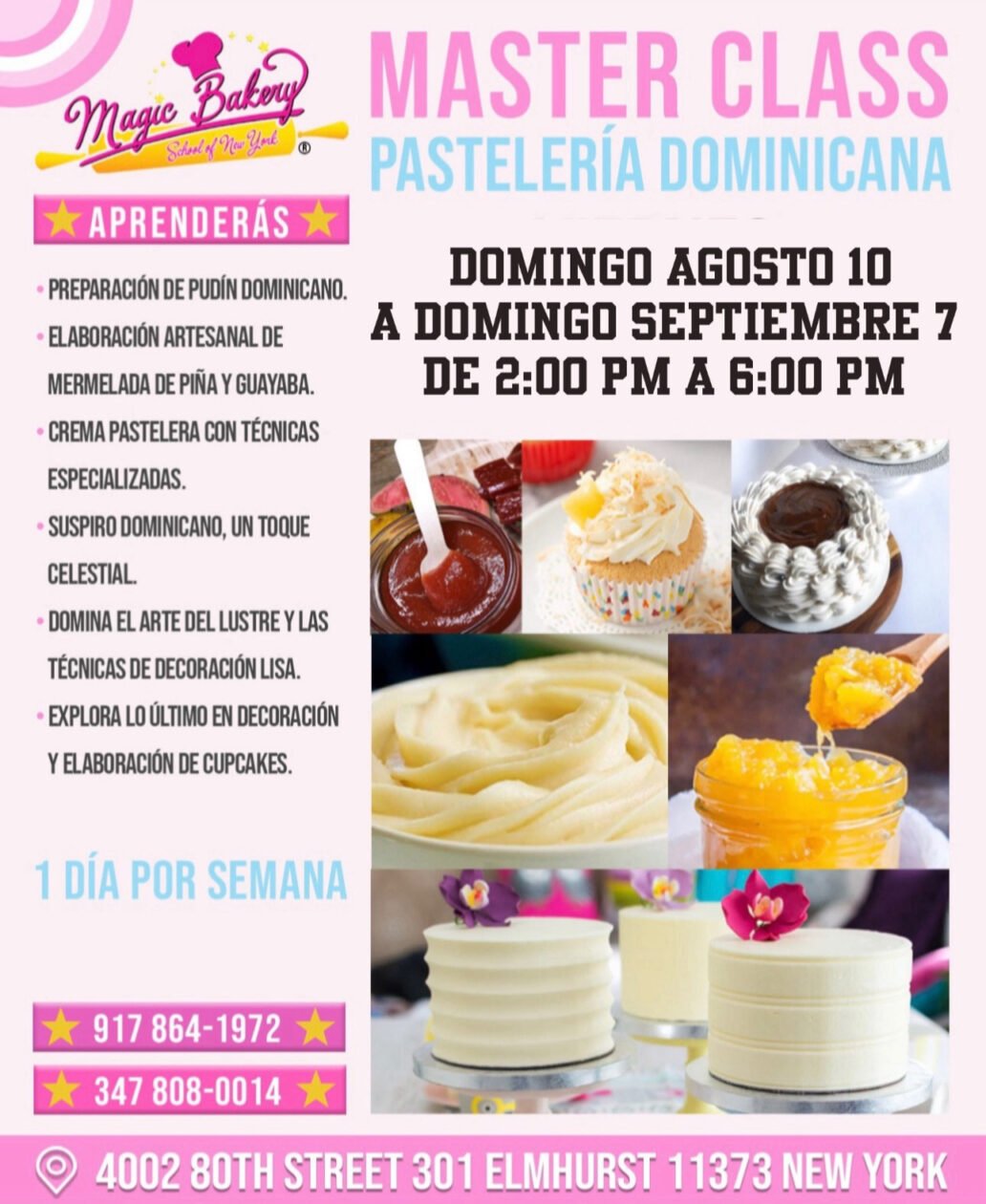 Master Class Pasteleria Dominicana