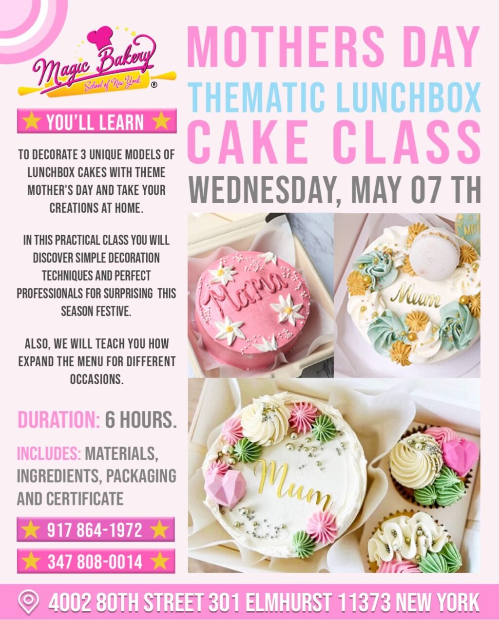 Clase Cake Tematico Lunchbox - Imagen 2