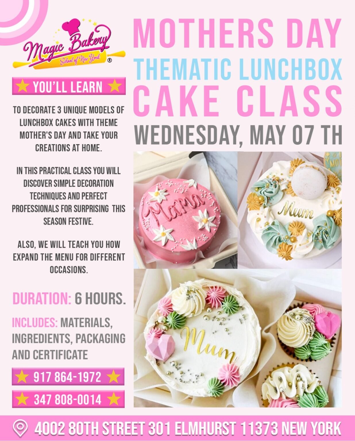 Clase Cake Tematico Lunchbox - Imagen 2
