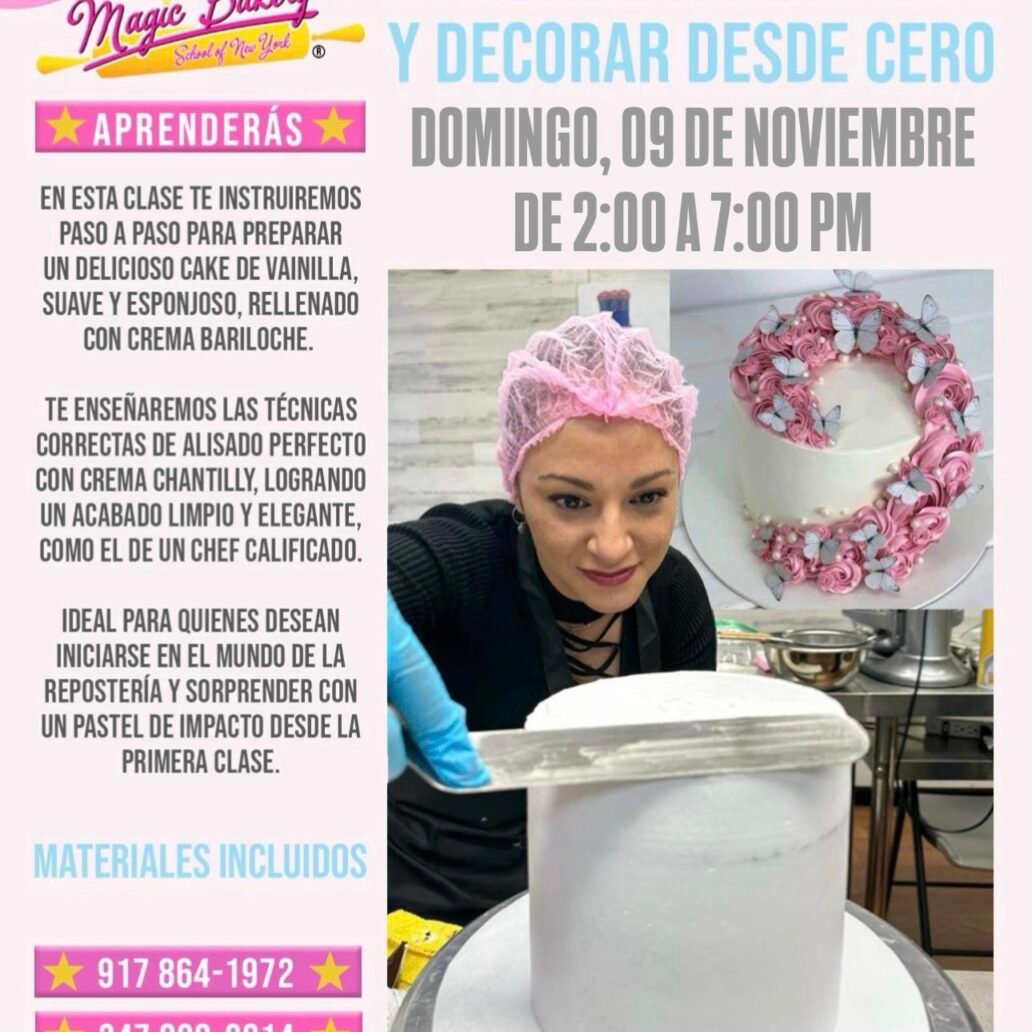 Aprende A Hornear Y Decorar Desde Cero