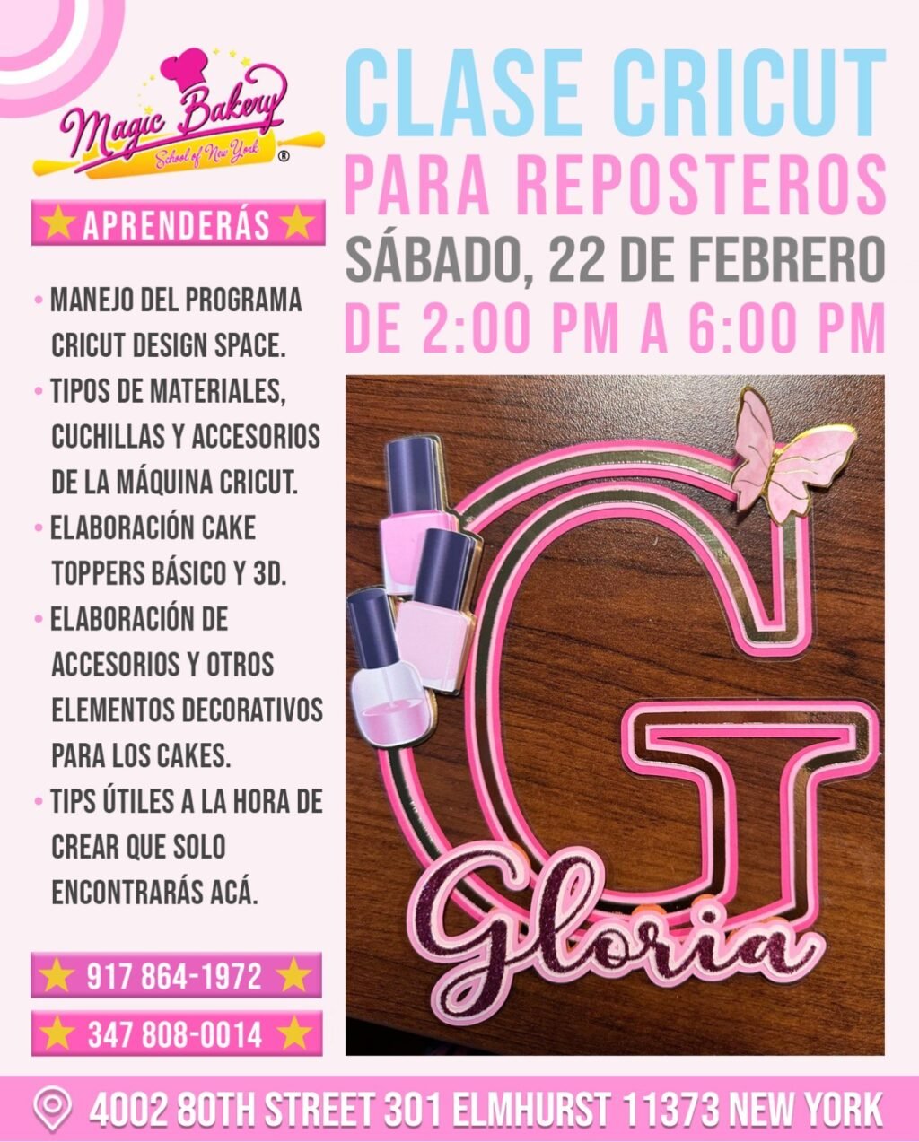 Clase Cricut Repostero