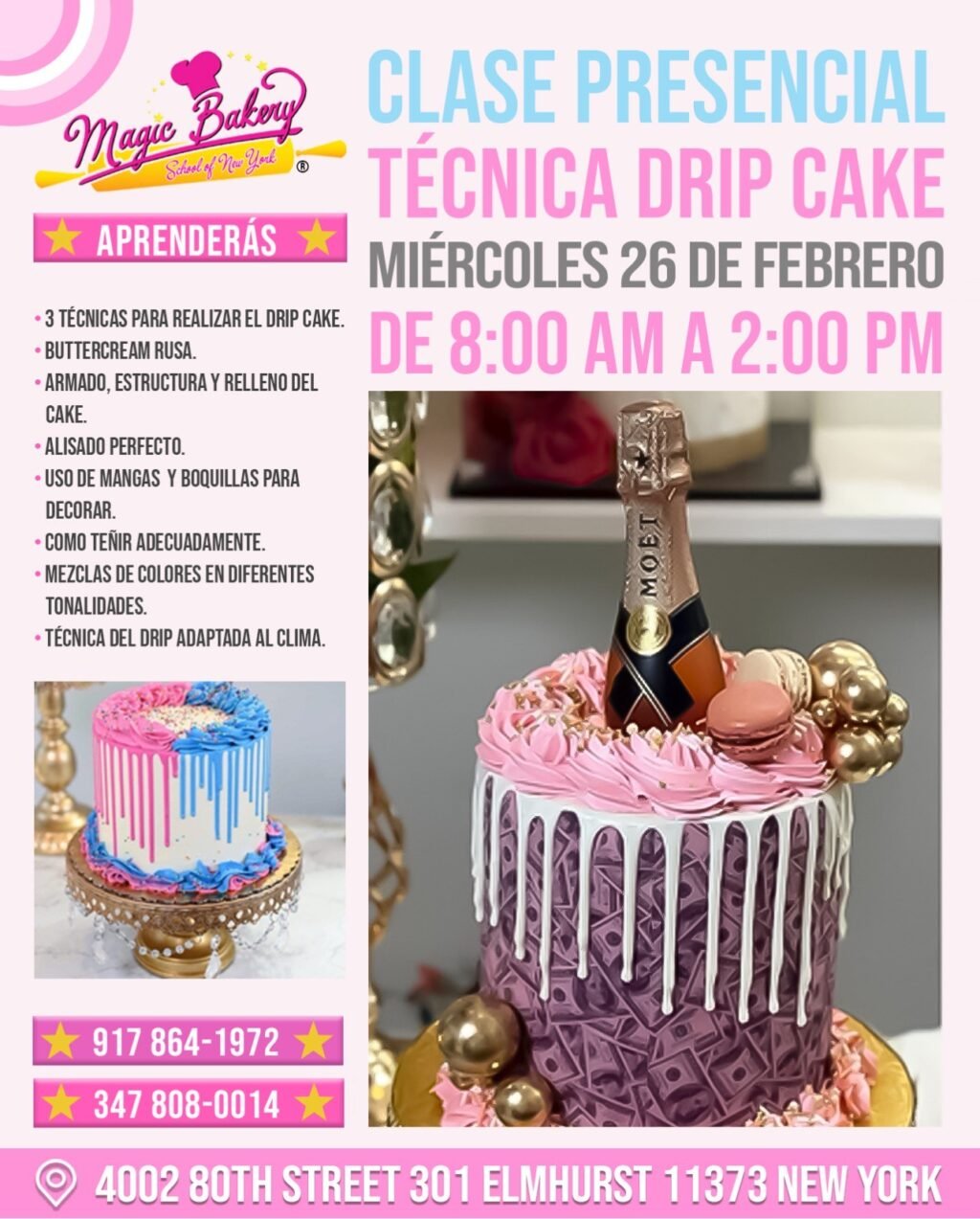 Clase Tecnicas Drip Cake