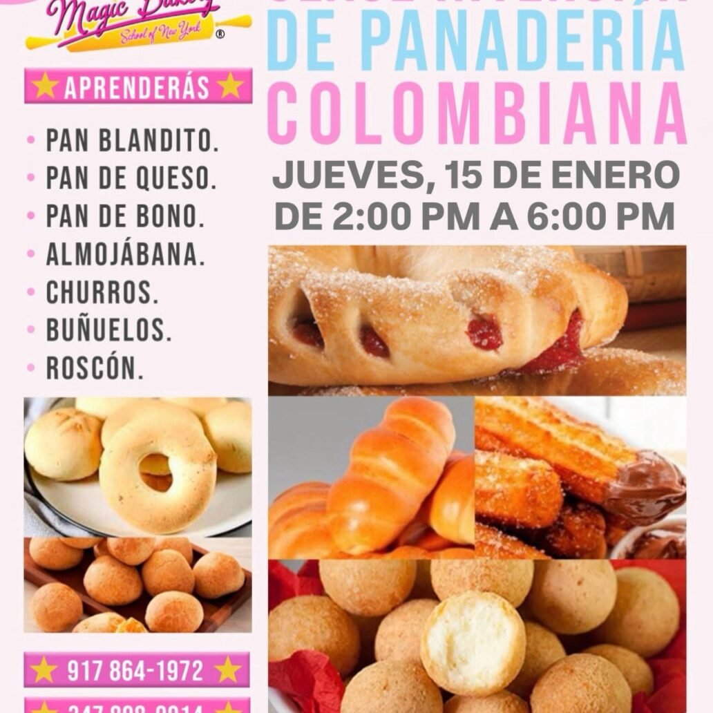 Clase Panadería Colombiana