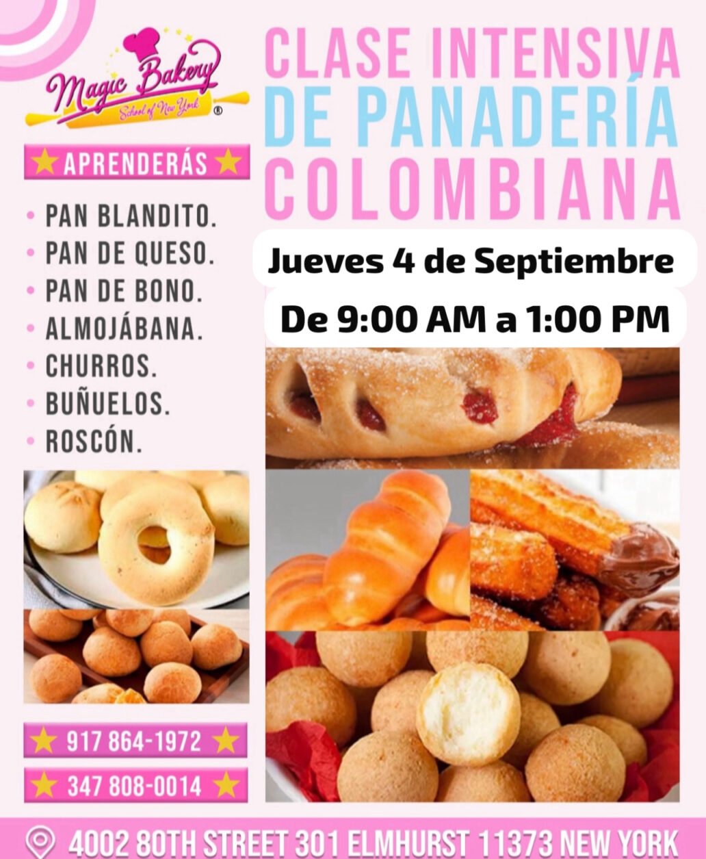 Clase Panadería Colombiana