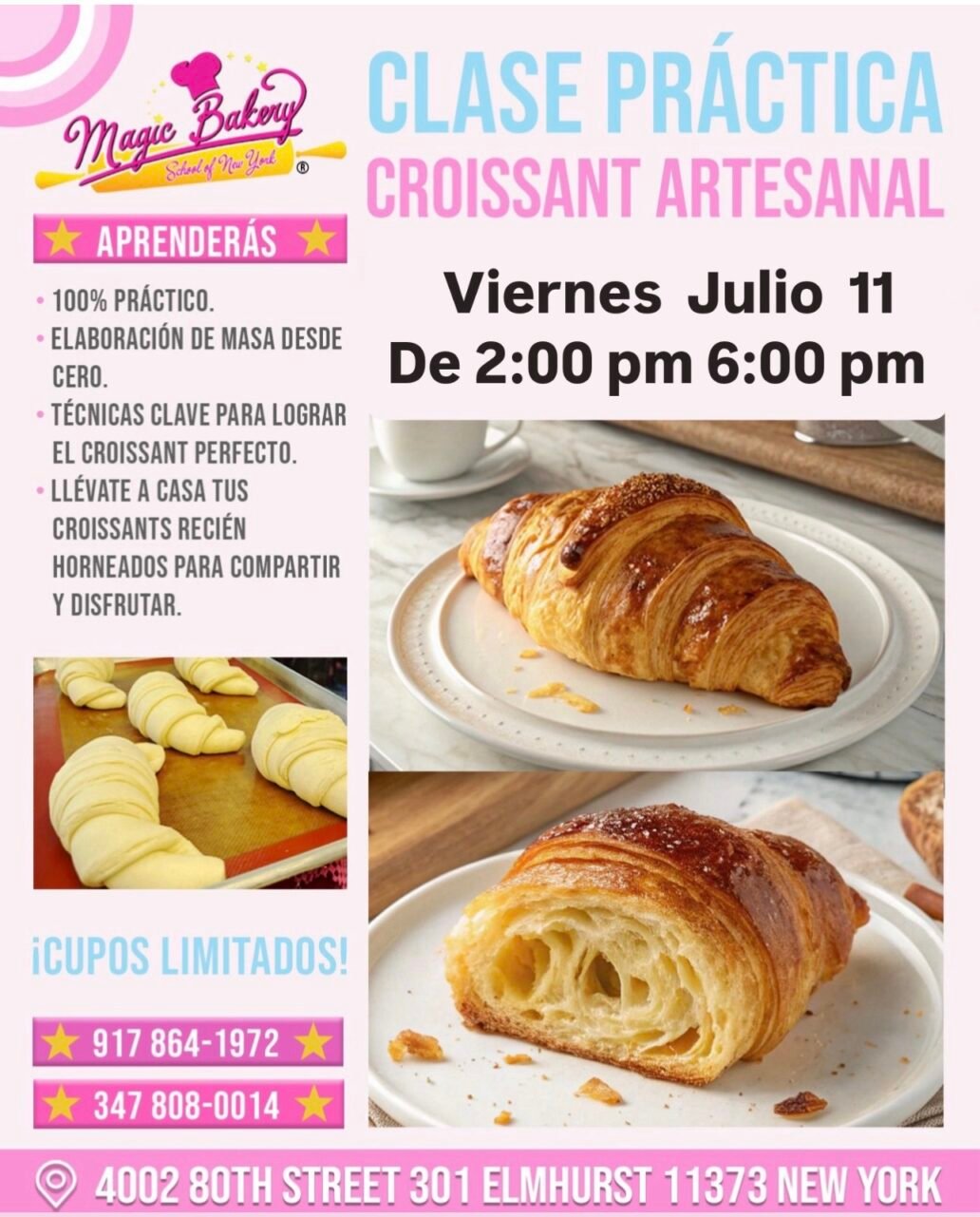 Clase de Croissant Artesanal