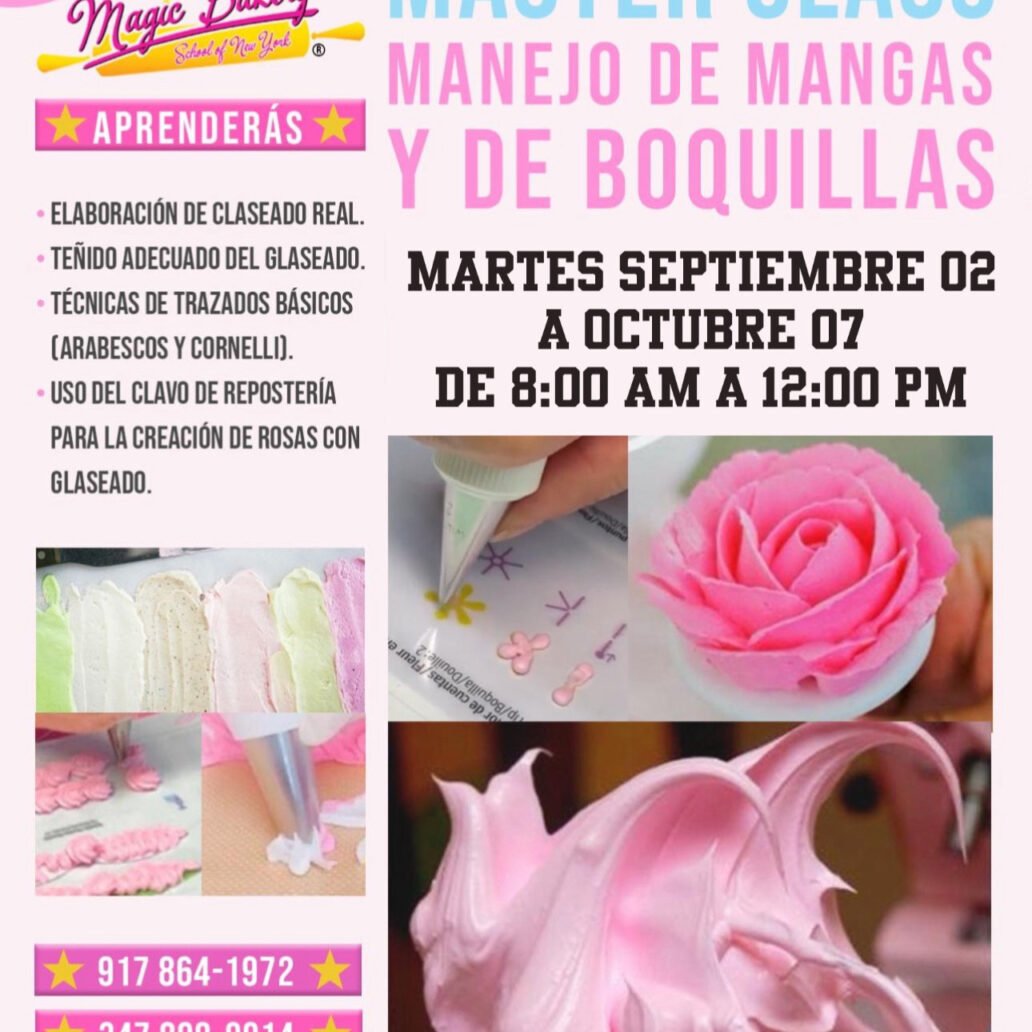 Master Class de Manga y Boquillas