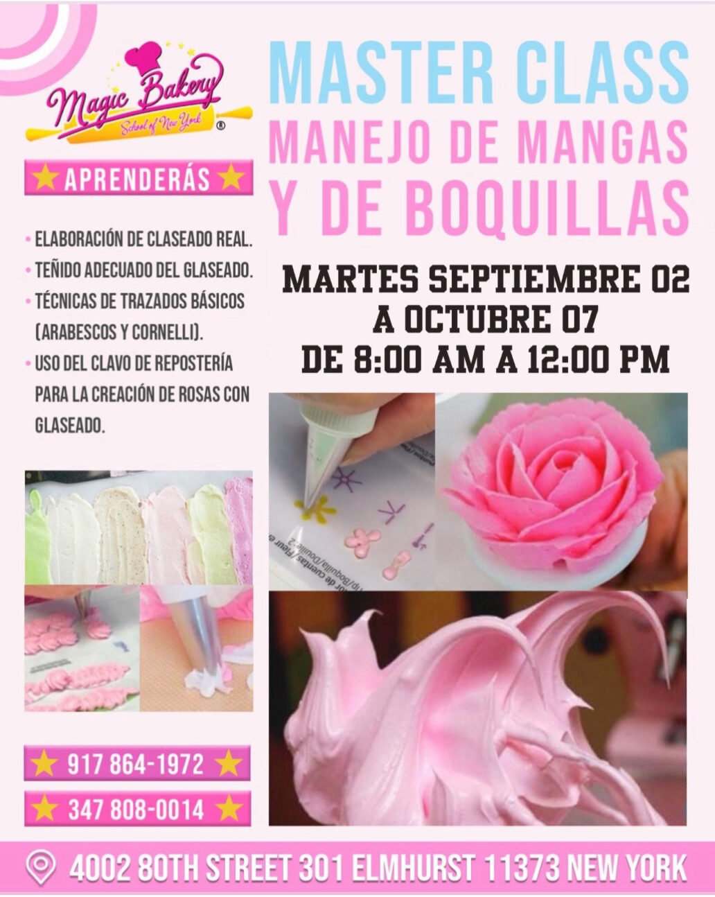 Master Class de Manga y Boquillas