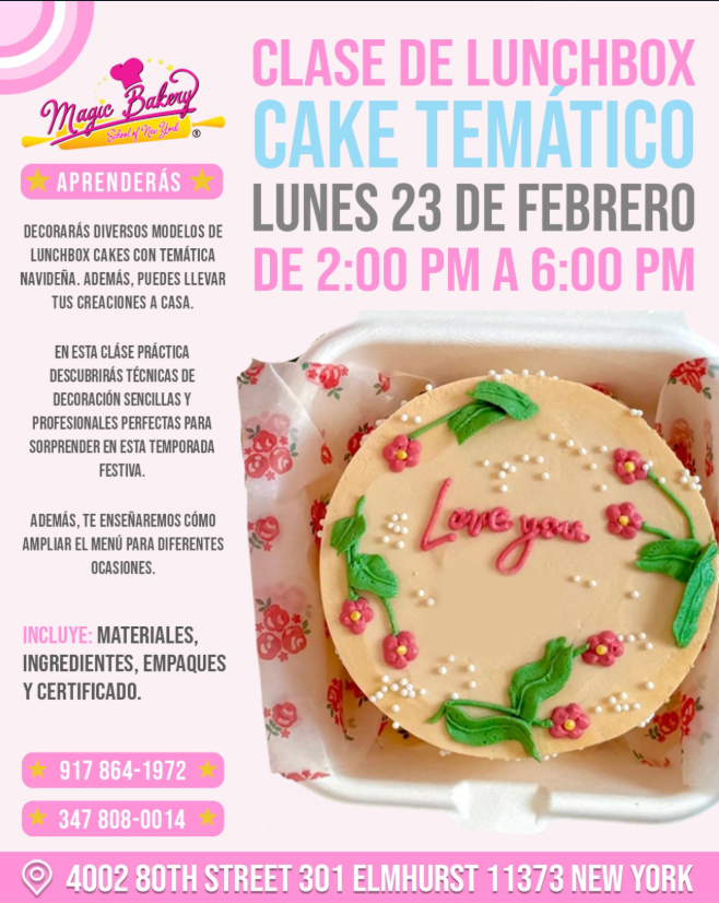Clase Lunch Box Cakes