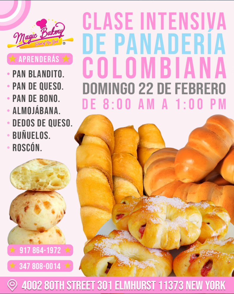 Clase Panadería Colombiana