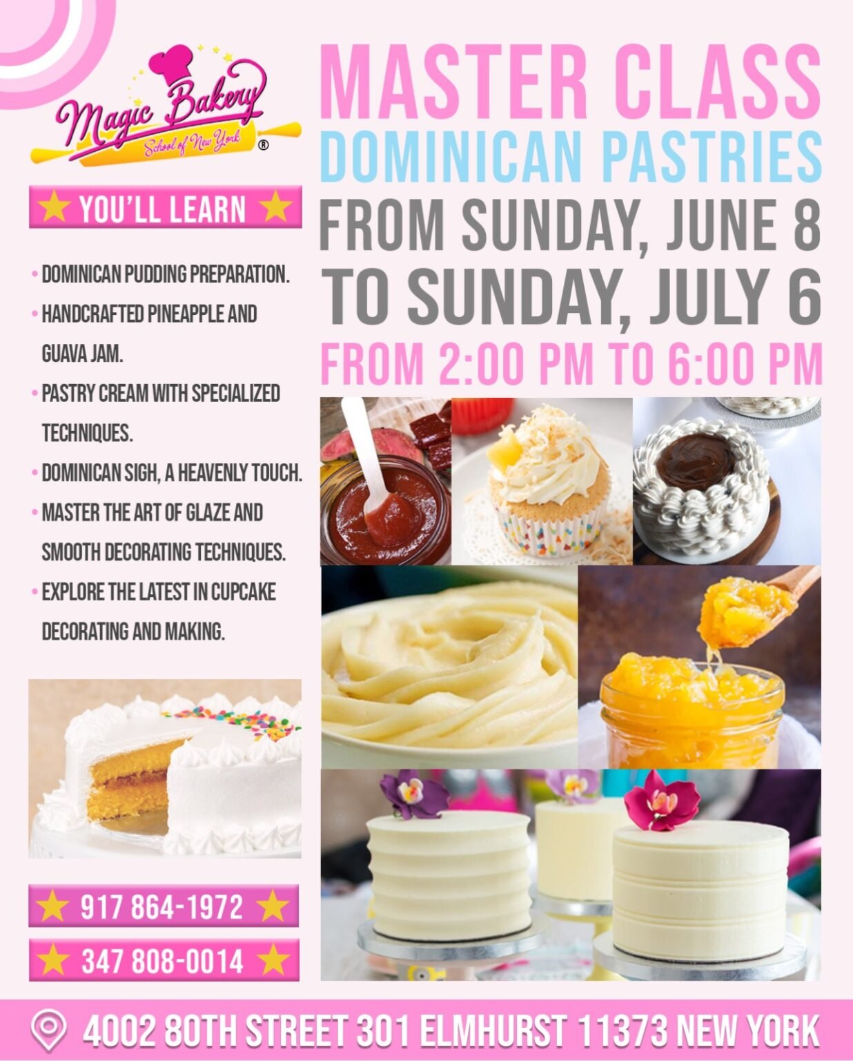Master Class Pasteleria Dominicana - Imagen 3