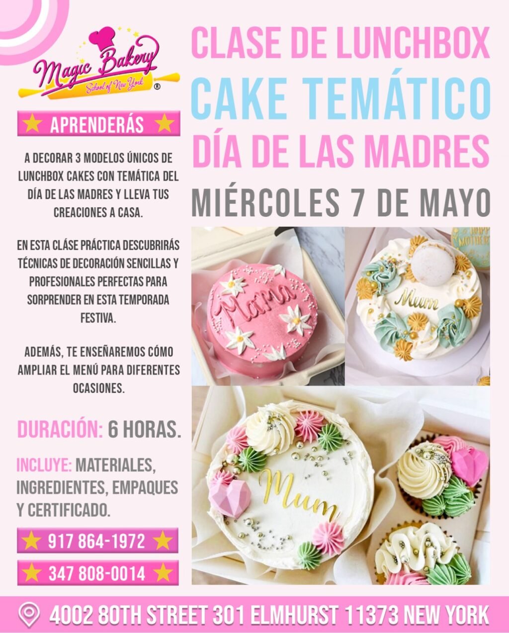 Clase Cake Tematico Lunchbox