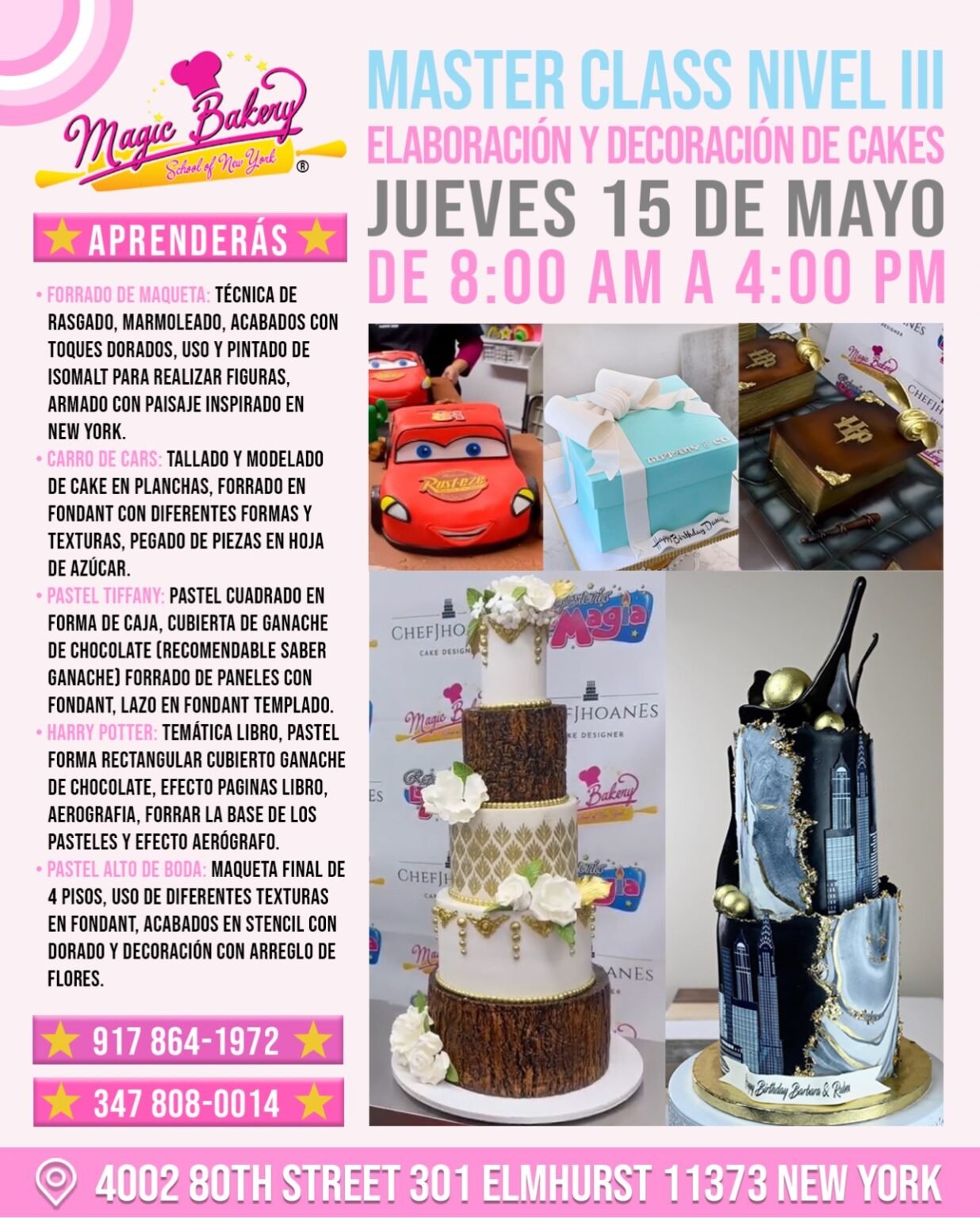 Master Class de Repostería Nivel III