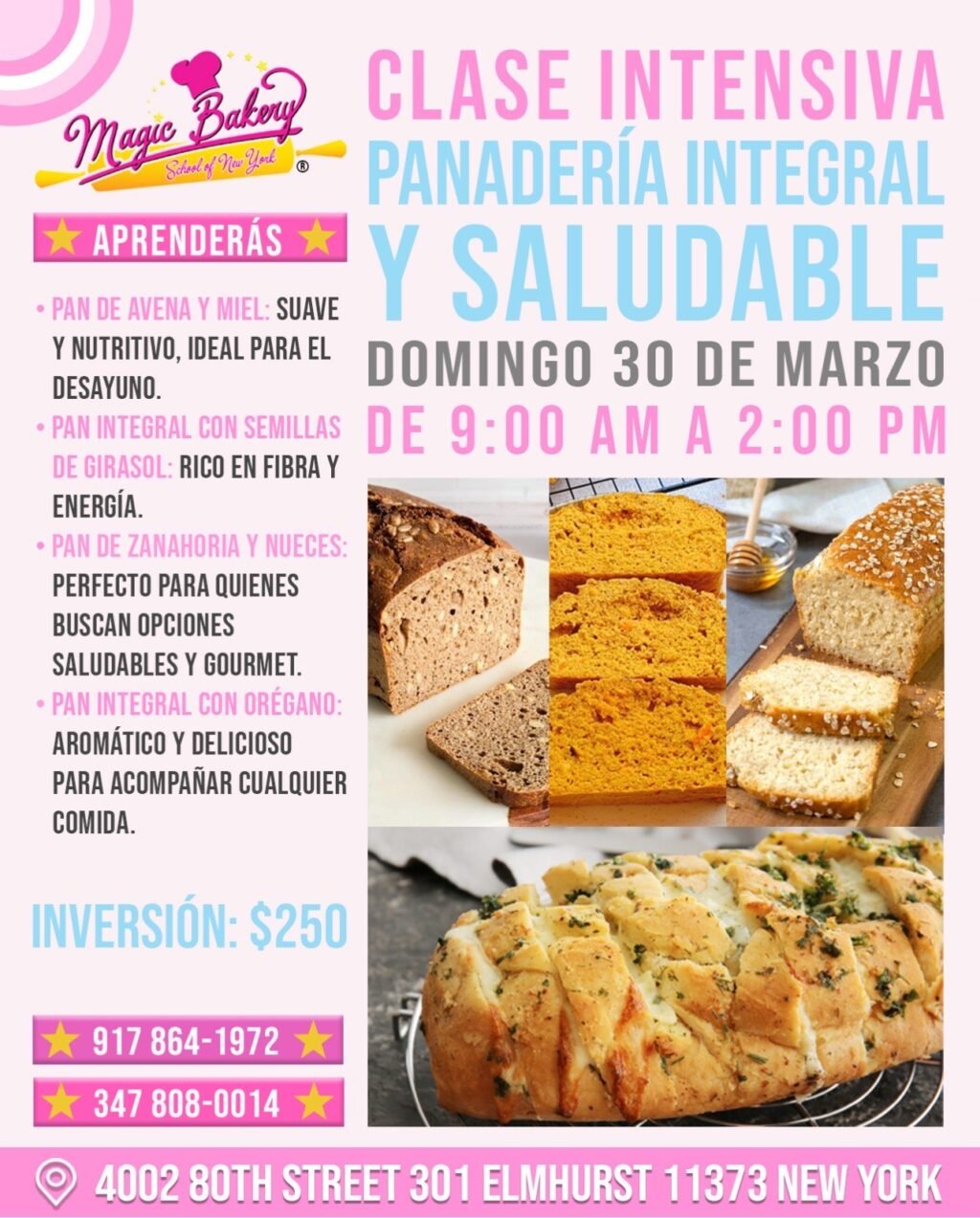 Clase Panaderia Integral