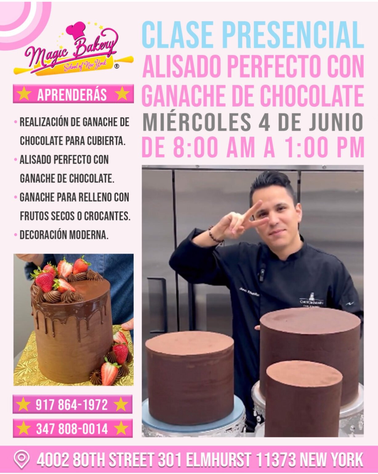 CLASE DE GANACHE DE CHOCOLATE