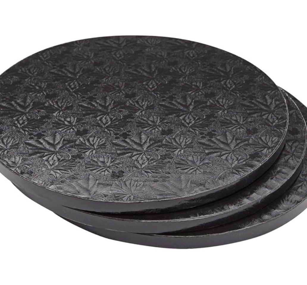 Disco Redondo Negro de 10 Pulgadas