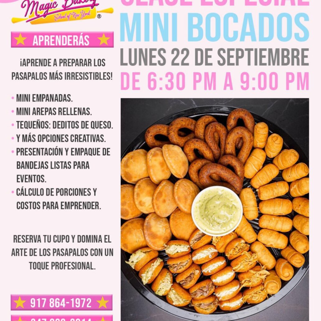 Clase Mini Bocados Presencial