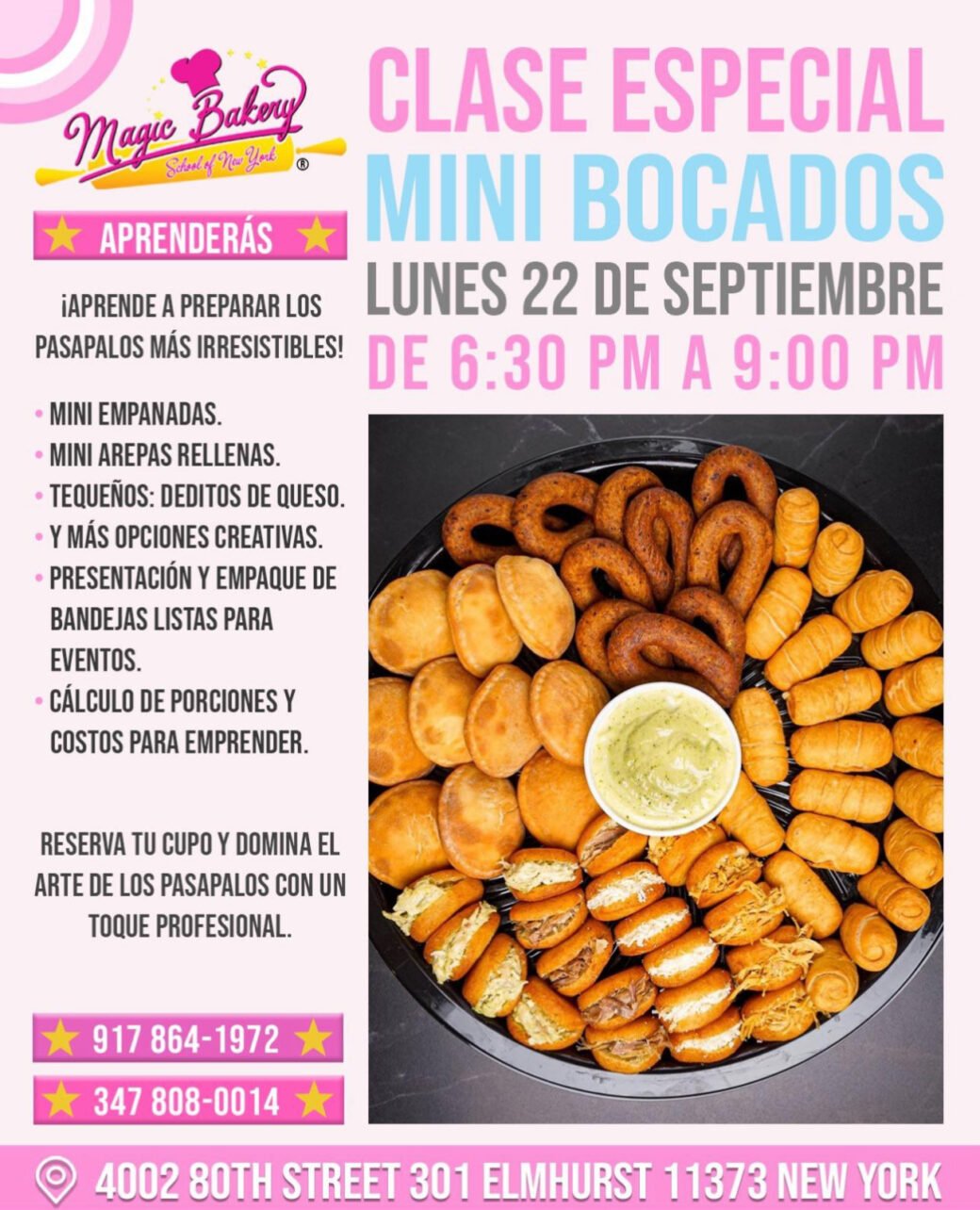 Clase Mini Bocados Presencial