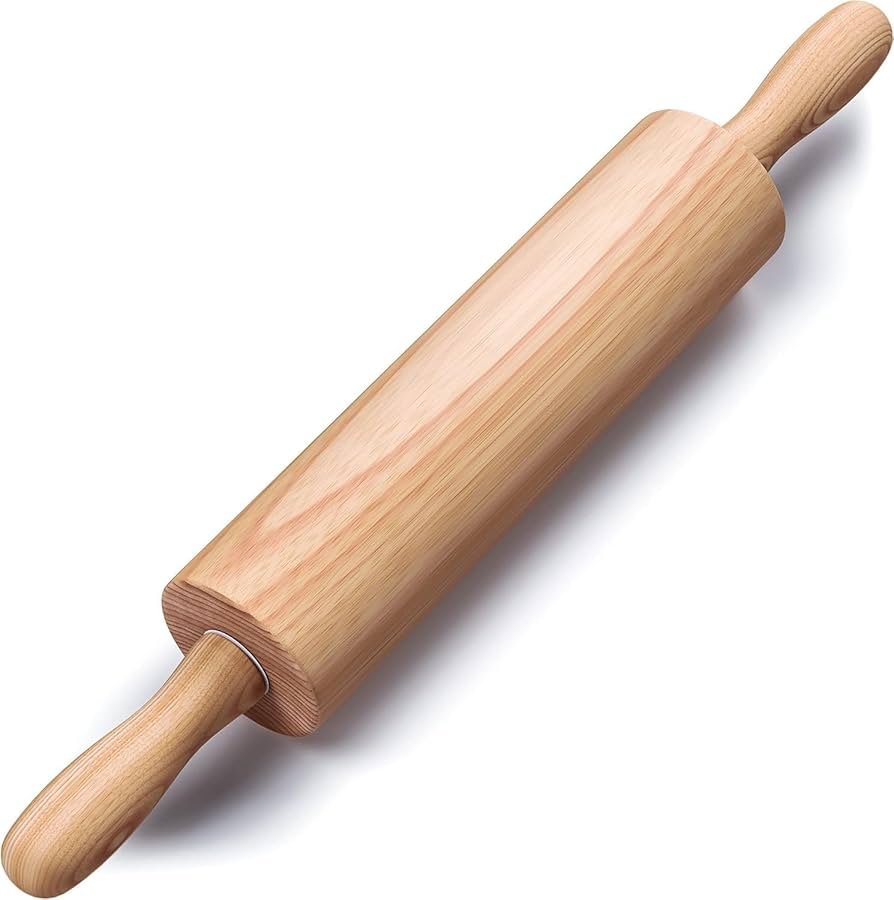 Rodillo Acanalado de Madera