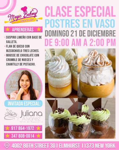 Clase Especial: Postres en Vaso