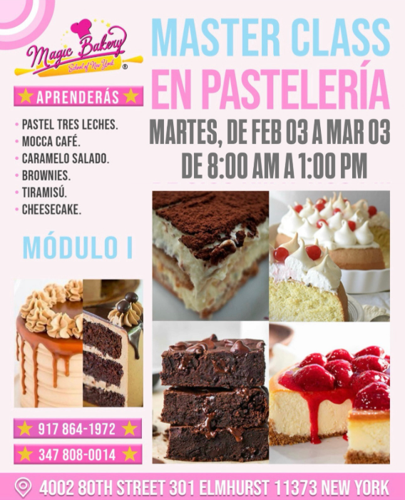 Master Class de Pastelería I
