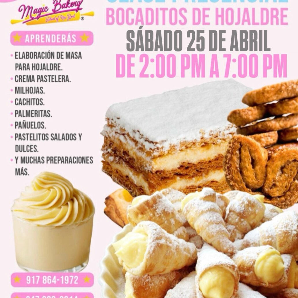 Clase Bocaditos de Hojaldre