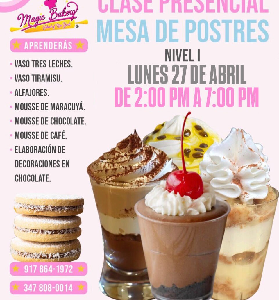 Mesa de Postres Nivel I