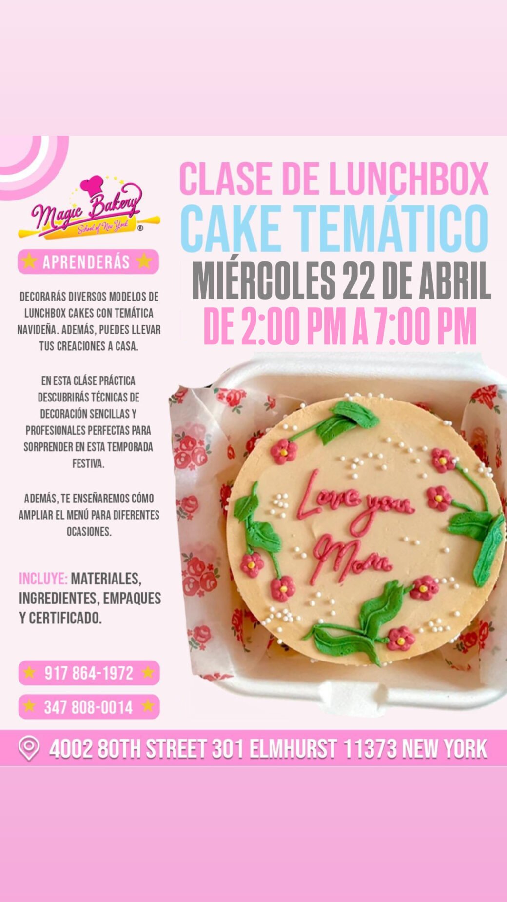 Clase Lunch Box Cakes