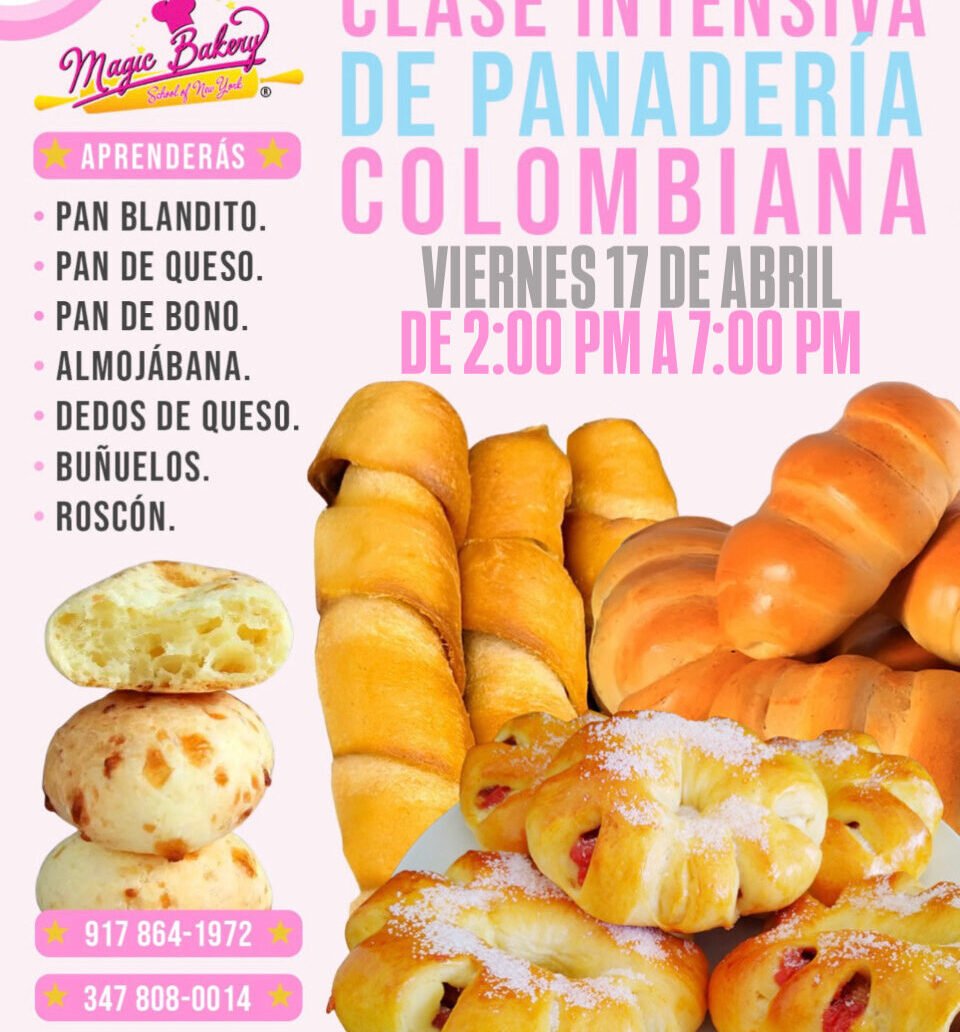 Clase Panadería Colombiana