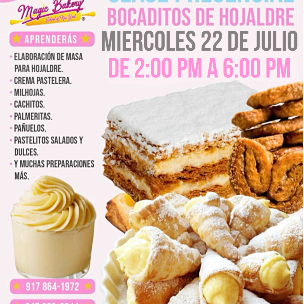 Clase Bocaditos de Hojaldre