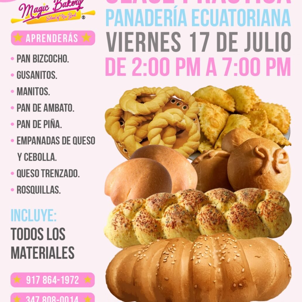 🥖CLASE PRÁCTICA DE PANADERÍA ECUATORIANA