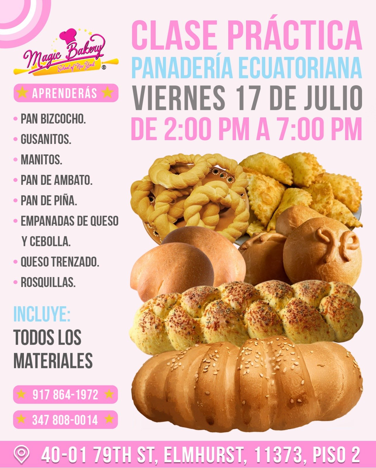 🥖CLASE PRÁCTICA DE PANADERÍA ECUATORIANA