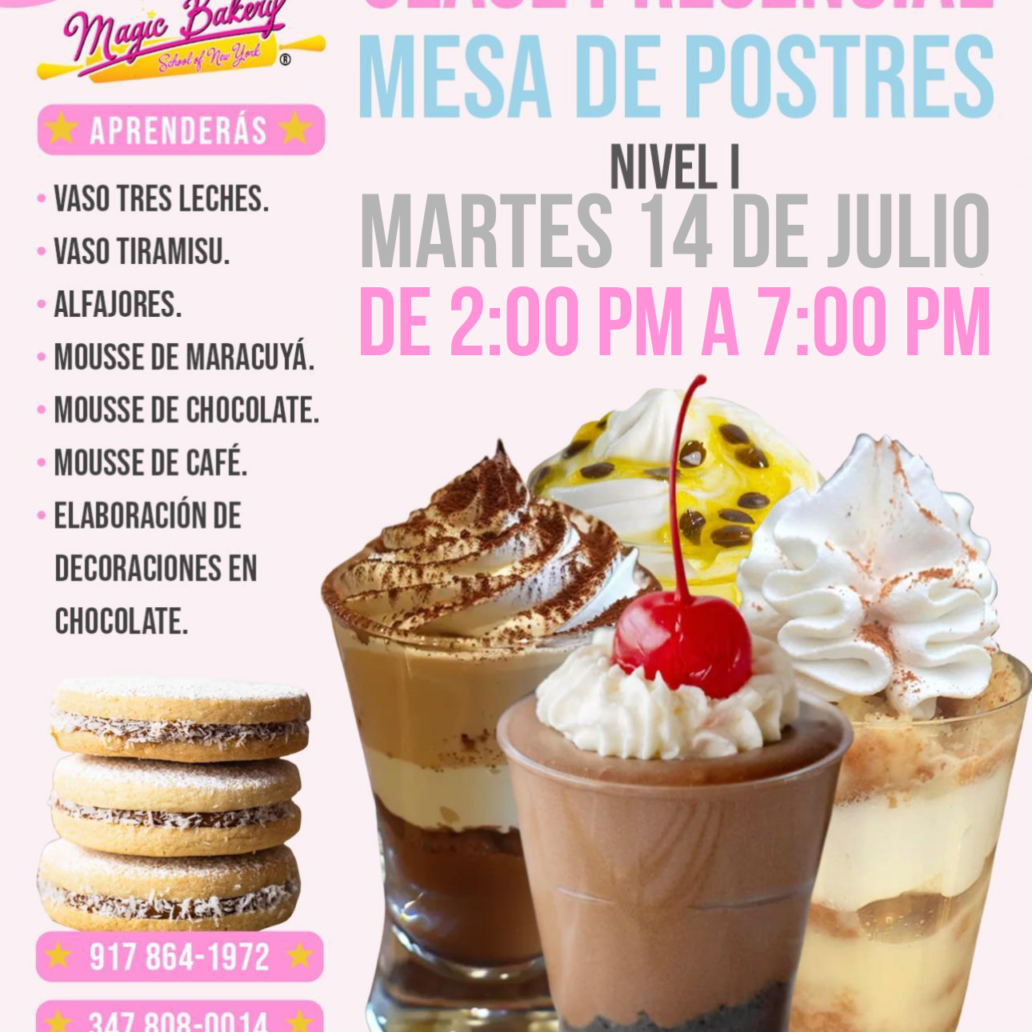 Mesa de Postres Nivel I