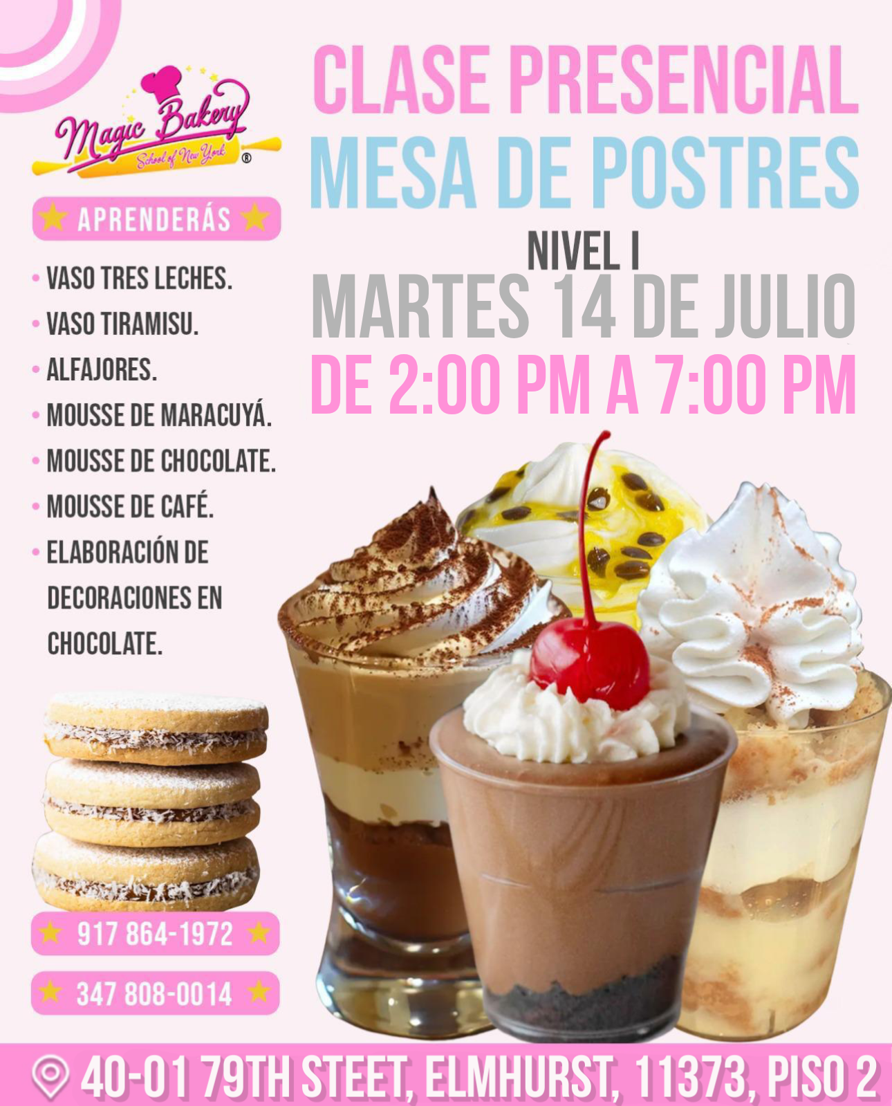 Mesa de Postres Nivel I