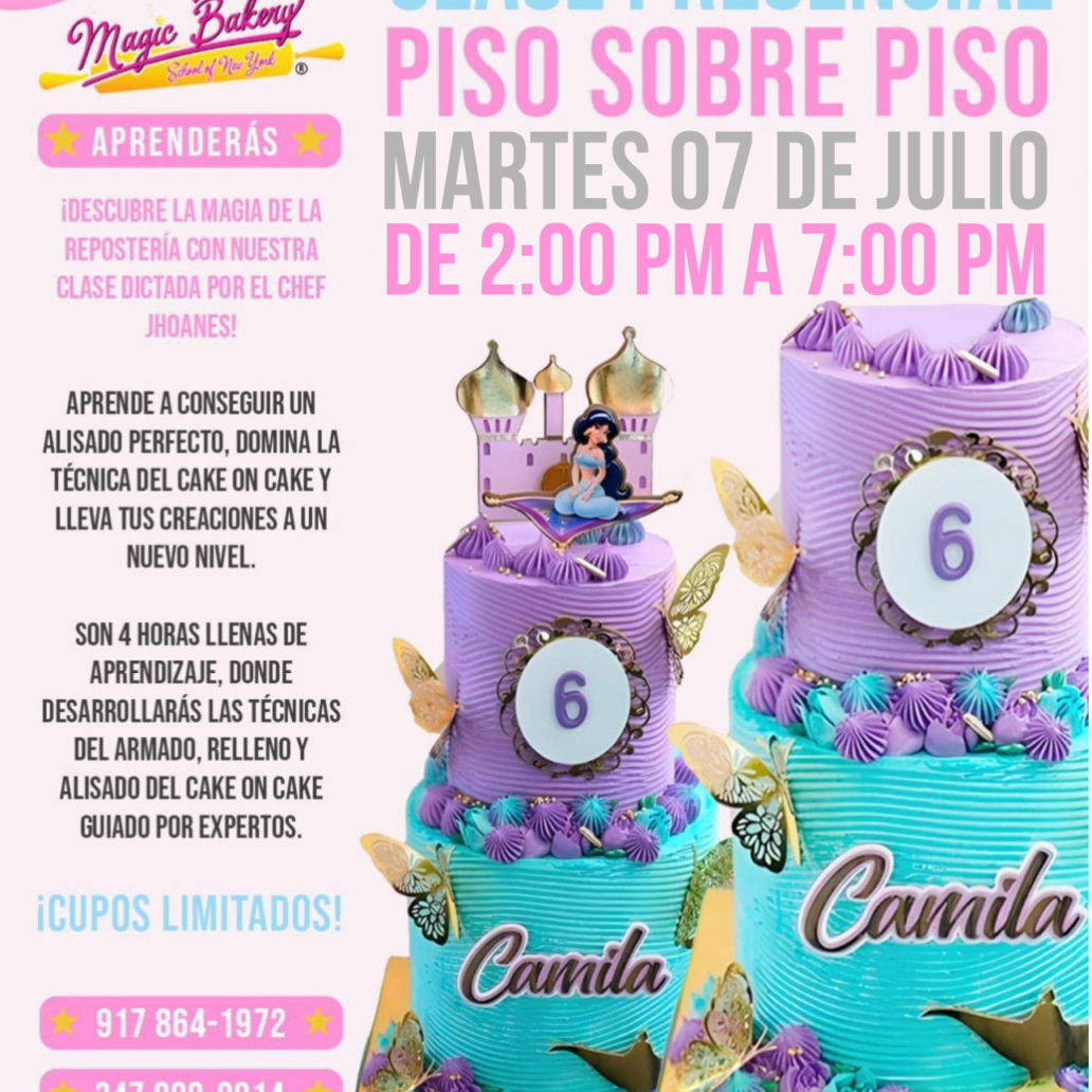 Clase de Cake Piso sobre Piso 😀
