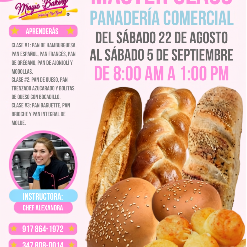 Master Class de Panadería Comercial
