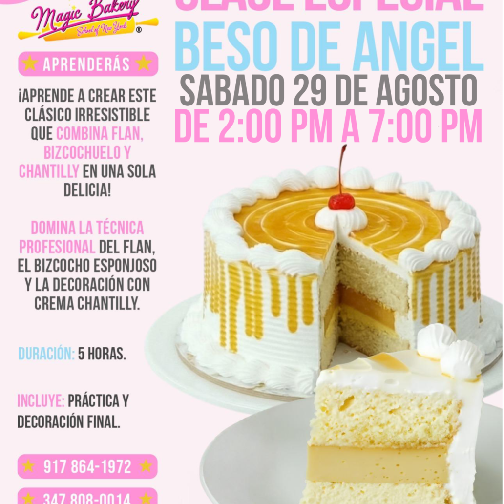 Clase Beso de Ángel Agosto
