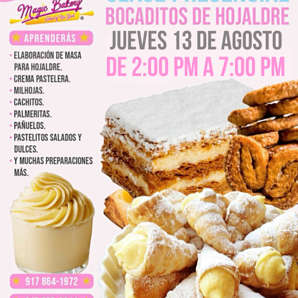 Clase Bocaditos de Hojaldre