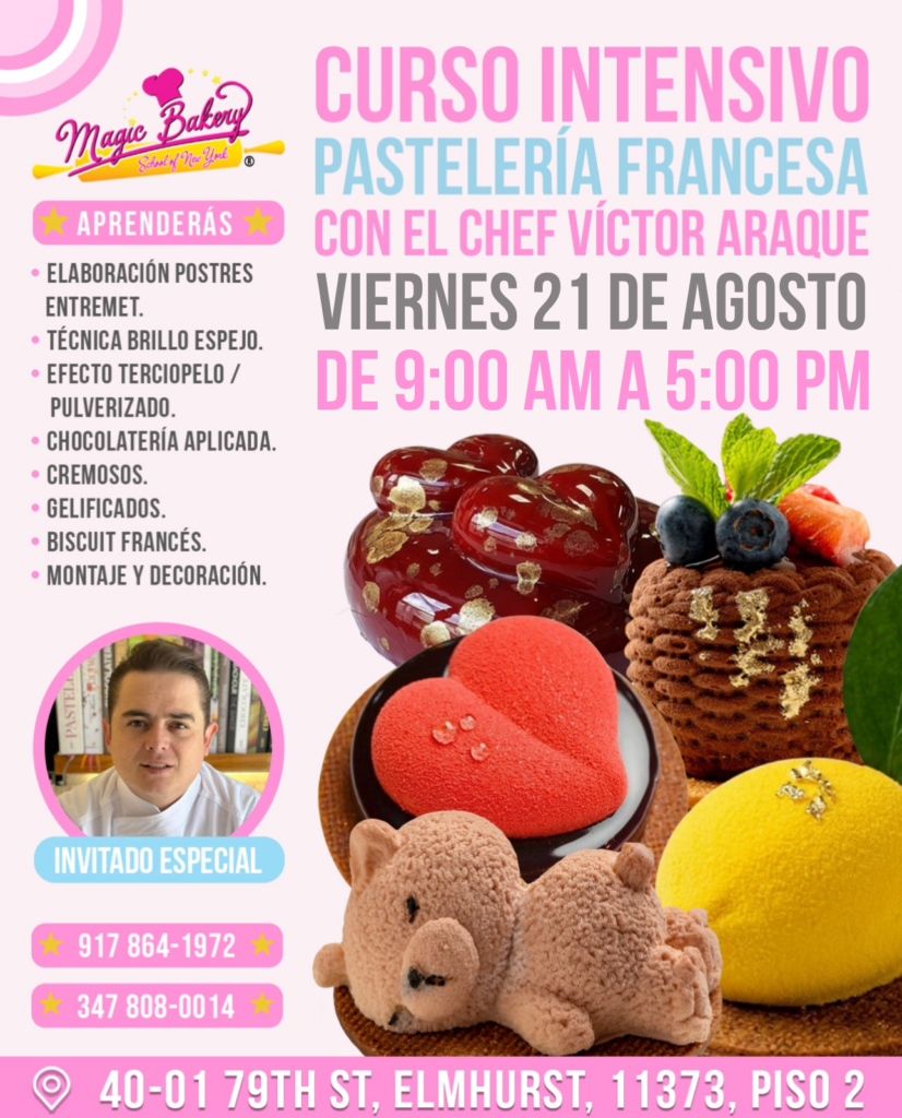 Master Class: Pastelería Francesa Moderna y Postres Entremet de Alta Gama