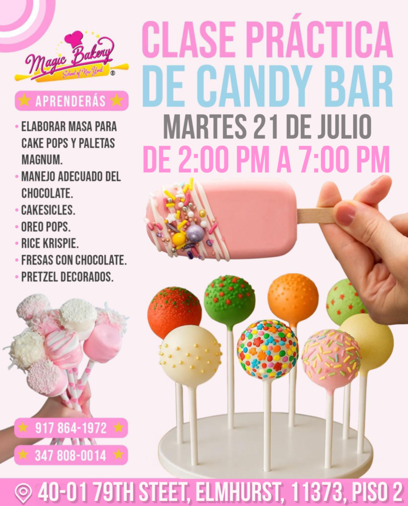 ¡Crea la Mesa de Dulces Perfecta! Clase Práctica de Candy Bar