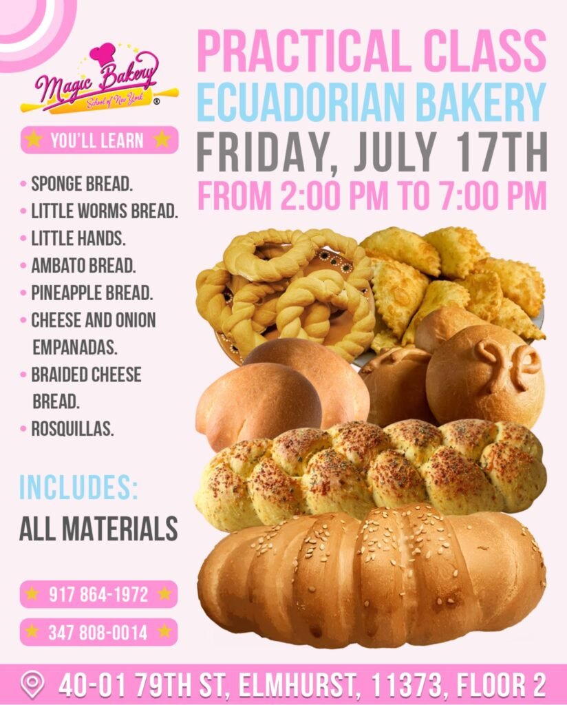 ¡Aprende el Arte de la Panadería Ecuatoriana en Nueva York!