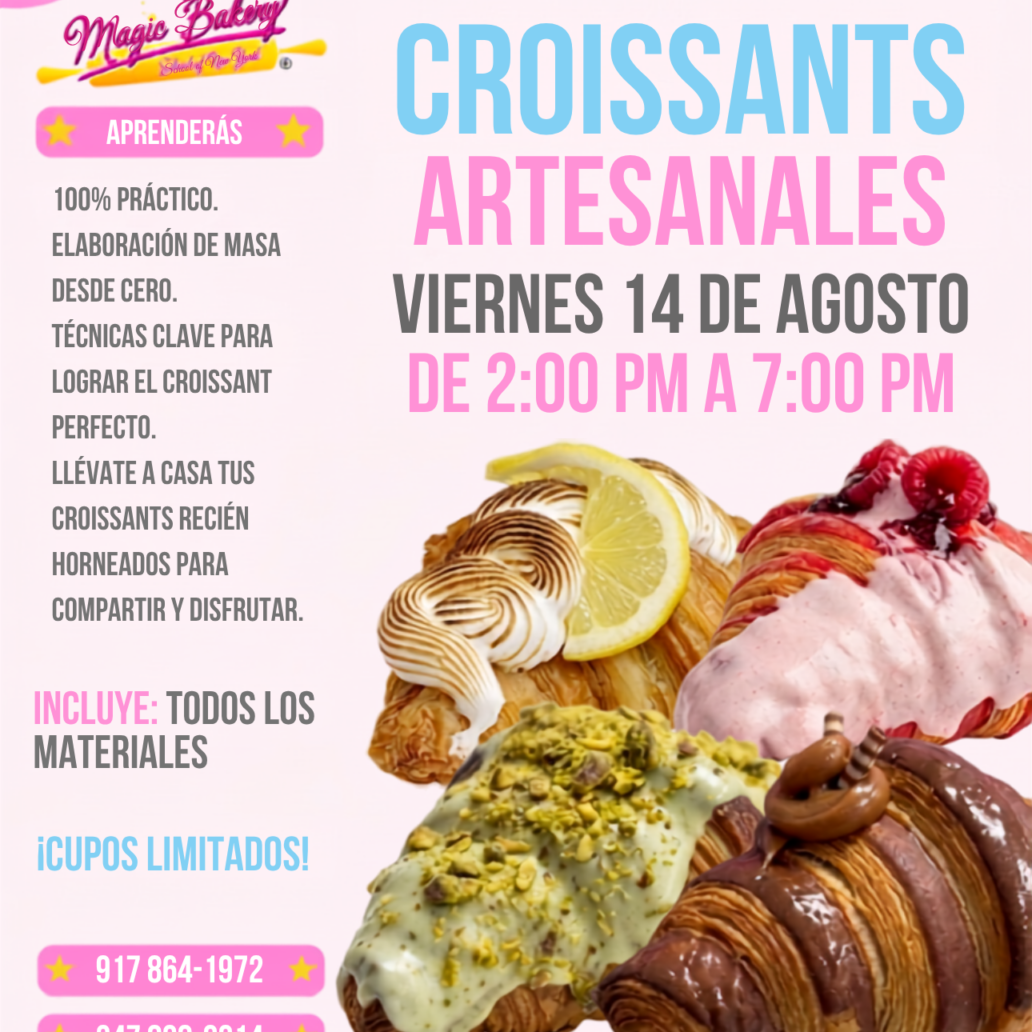 Clase Práctica Croissant Artesanal 🥐✨