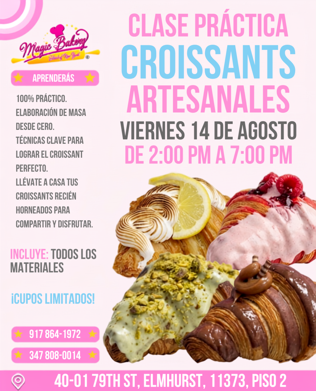 Clase Práctica Croissant Artesanal