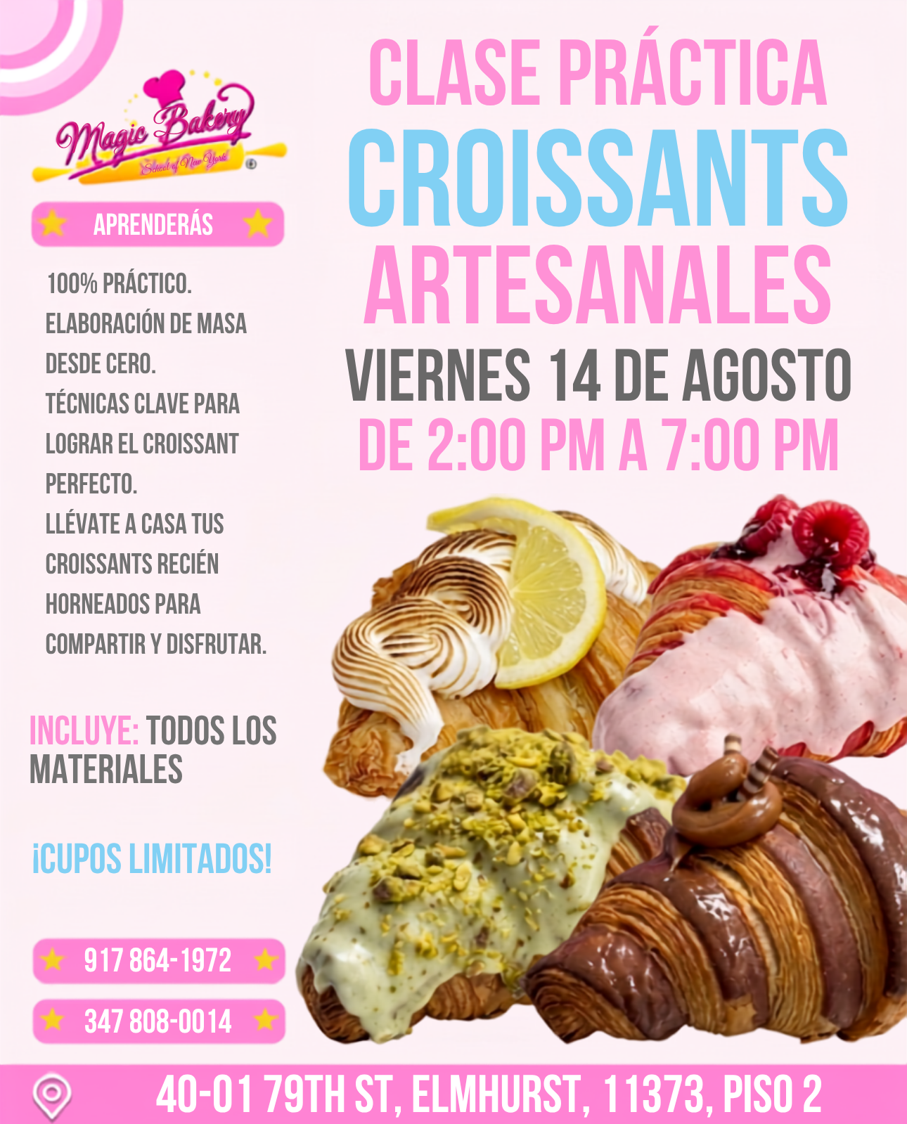 Clase Práctica Croissant Artesanal