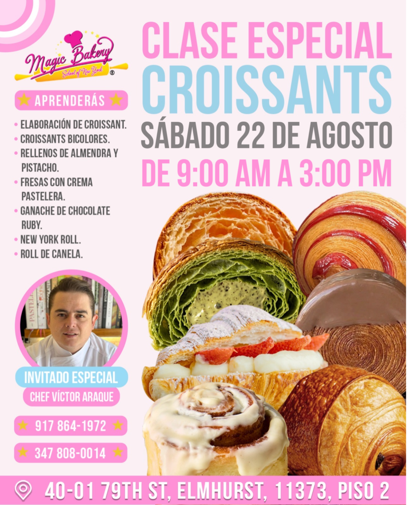El Arte de la Bollería Fina: Croissant Bicolor, New York Roll y Rellenos Gourmet 🥐😋