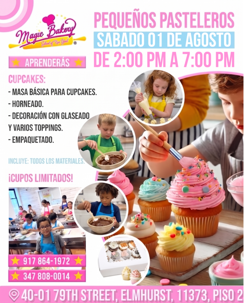¡Pequeños Pasteleros! Taller Práctico de Cupcakes para Niños 🧁✨