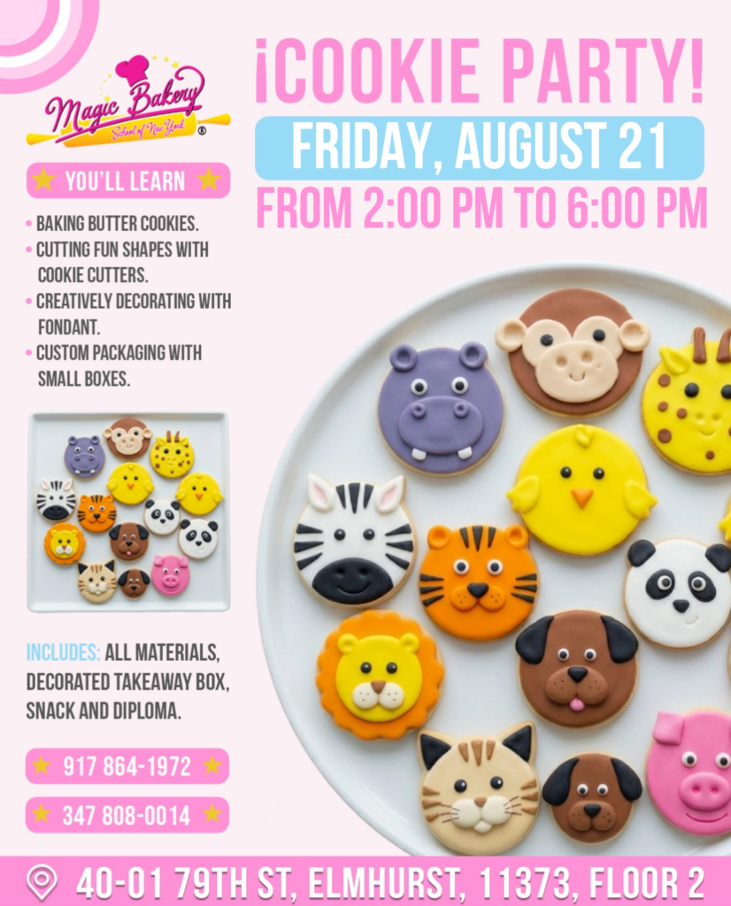 ¡Pequeños Chefs en Acción! Taller Infantil “Cookie Fiesta” 🦁🍪